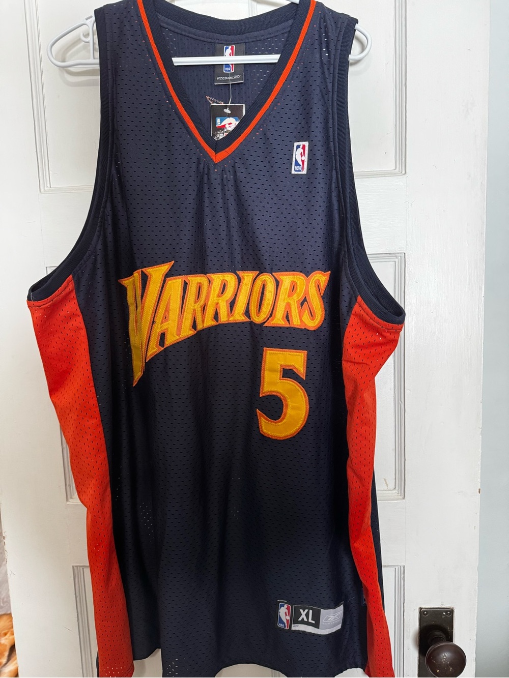Baron Davis #5 Golden State Warriors Jersey